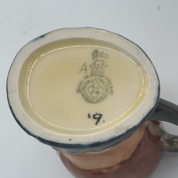 Royal Doulton Small Character Mug/Creamer “Fatboy” - Picture 7 of 7